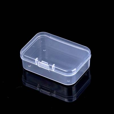Hot Square Storage Box Plastic Transparent Jewelry Beads Container Fishing Tools Accessories Power Tools Holder