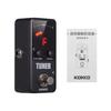 KOKKO Tuner Effect Electric Guitar Tuner Pedal with LED Display True Bypass Guitar Effects Pedal Instrument Accessories