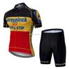 Team Version Short-sleeved Cycling Suit, Cycling Suit, Breathable and Quick-drying.