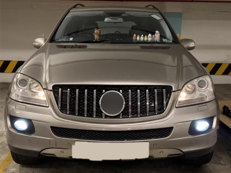 Front Grille Grill For Mercedes-Benz W164 ML Class ML320 ML350 ML450 ML500 2005 2006 2007 2008 Tuning Accessories Grills