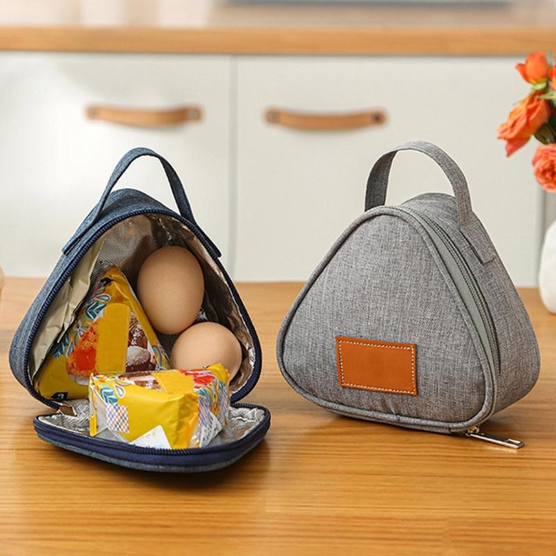 Practical Small Portable Ice Bags Fashion Waterproof Cooler Bag Lunch Leisure Picnic Pouch Food Bag Food Thermal Bag 24BD