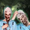 Mesh Visualized Full Face Mask for Halloween 3D Zombie Mask Skull Cosplay Mask Halloween Party