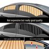 Magnetic Car Window Sunshade Curtains for Privacy and UV Protection