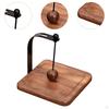 Cafe Napkin Holder Storage Rack Convenient Memos Organizer Tissue Wood Base for Dining