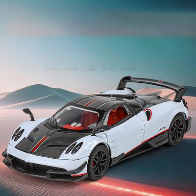 1:32 Pagani Huaya BC Sports Car, Alloy Car Model With Sound and Lights, Children's Toy Car, Gift for Boys Over 3 Years Old
