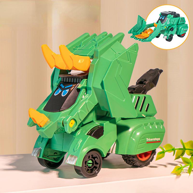 

2 в 1 Monster Truck Transformation Car Toy Діти Динозавр Автомобіль Іграшка Transformation Toys для хлопчиків Деформаційні фігурки Роботи Іграшки F