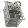 Plastic Cutlery Basket Cutlery Basket Detachable Gray