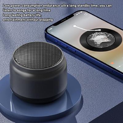 High Quality Mini Bluetooth SpeakerBuilt In High-capacity Battery for Long-term PlaybackUsed for Mountain Climbing Cycling