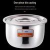 Deli Shi 201 Stainless Steel Non-Magnetic Cooking Pot