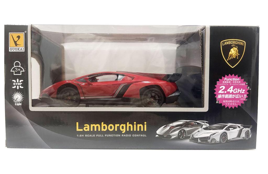 Doyusha 2.4GHz 1/24 Scale Lamborghini Veneno Red Electric Radio Control No. 866-2425RED