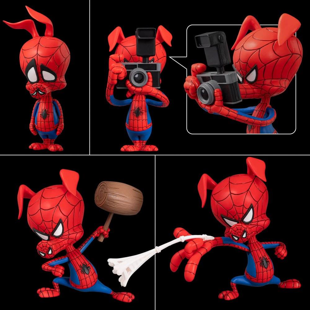 Sentinel Spider-Man Into the Spider-Verse SV Action Spider-Gwen and Spider-Ham Complete Figure ABS PVC Painted