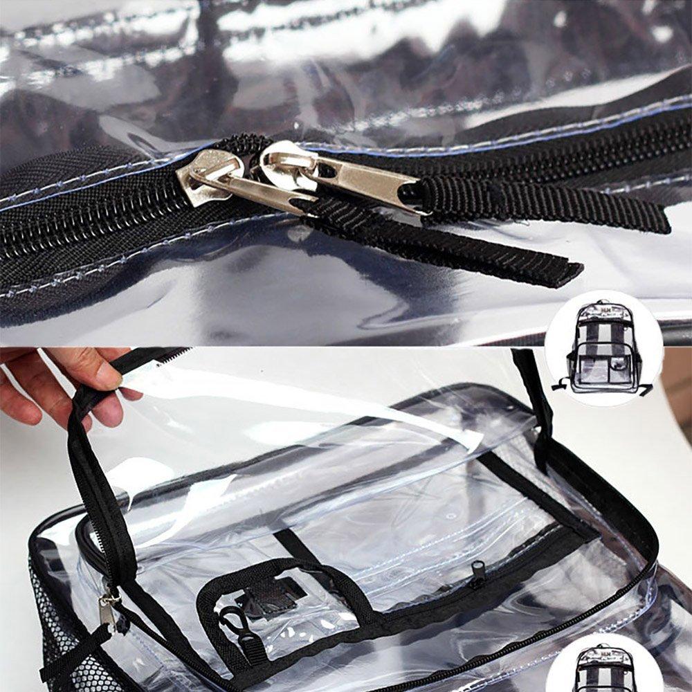Clear Engineer Transparent PVC Large Clean For Commuting To Work or School [Enkrio] Bag, Bag, Bag, Material, Capacity, Lightweight, Bag, Anti-Static,