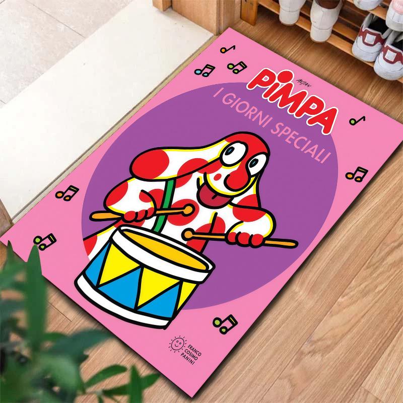 Pimpa Carpet Rug for Living Room Bedroom Home Sofa Decoration,Kids play Nonslip Floor Mat