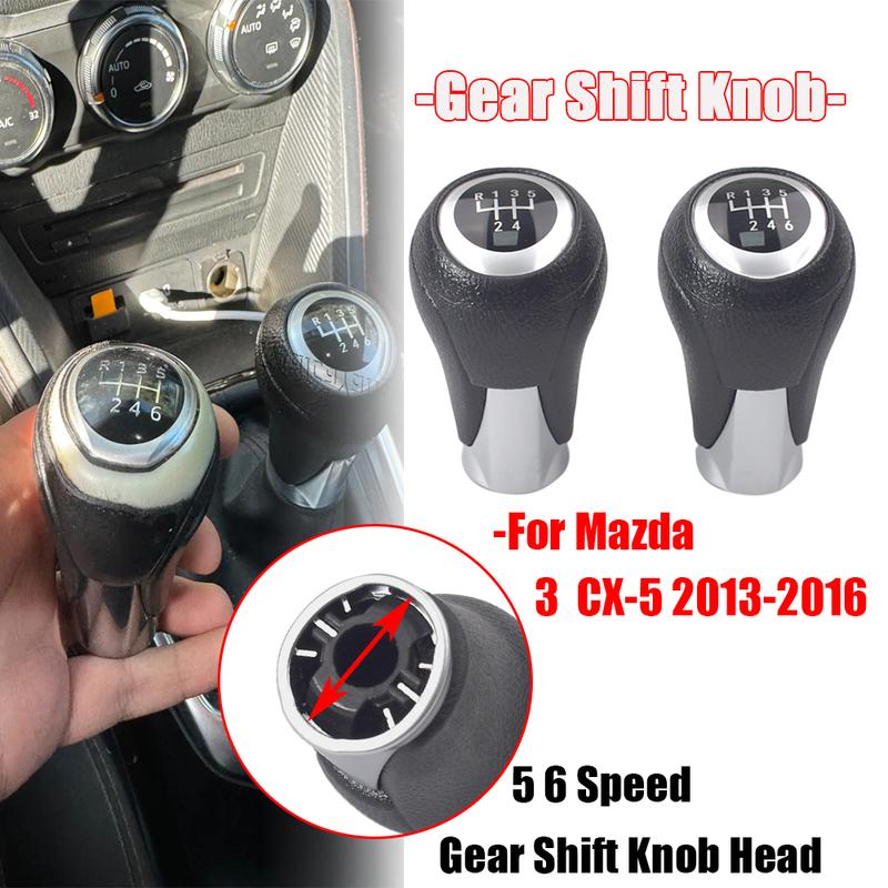 Manual 5 6 Speed Transmission Gear Shift Knob Hand Lever For Mazda 3 2013-2017 Gearbox Hanlball For Mazda CX-5 2013-2016