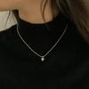 STUDIO LEIGH HEART COLOR NECKLACE