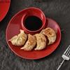 Irregular Ceramic Plate Snack Plate Dumpling Dish Dessert Dish Conch Shape Serving Plate Restaurant Molecular Cuisine Tableware