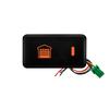 Universal Car Push Switch Button DRL Fog Light Power Fan Heating Radar Music for Toyota Land Cruiser LC100 4700 4500 LX470 Prado