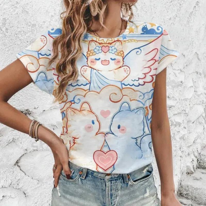 Элегантная женская футболка — фото 9