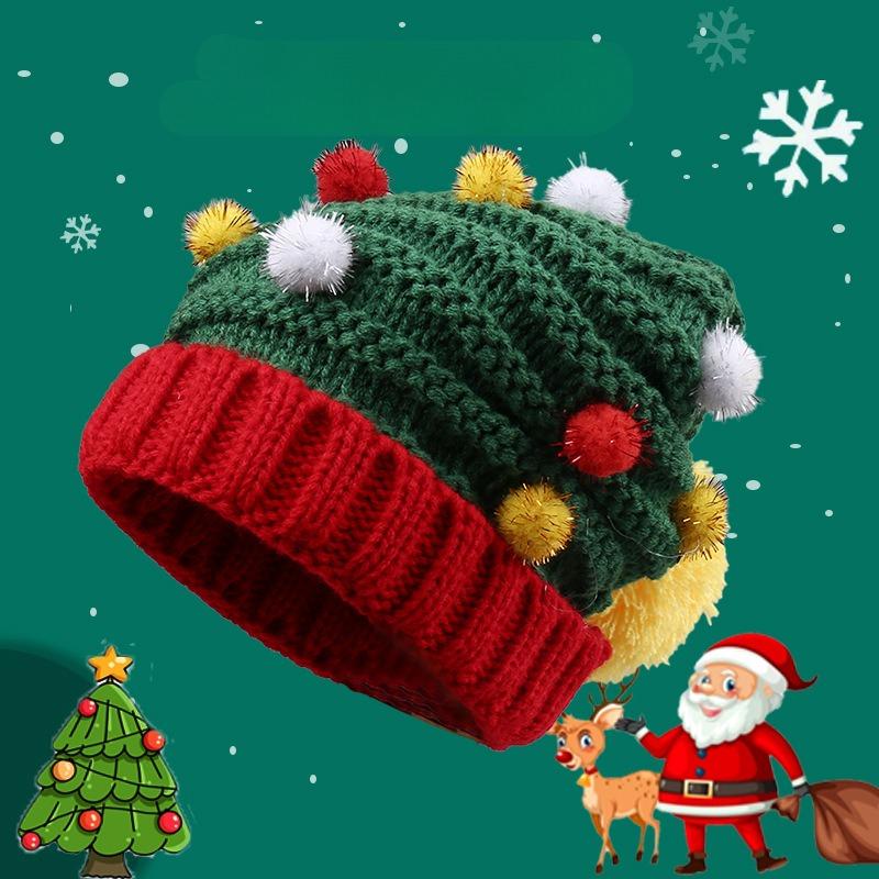Christmas Hat, Atmosphere, Hat, Winter, Holiday Photography, Party Hat, Knitted Woolen Hat, Pullover Hat