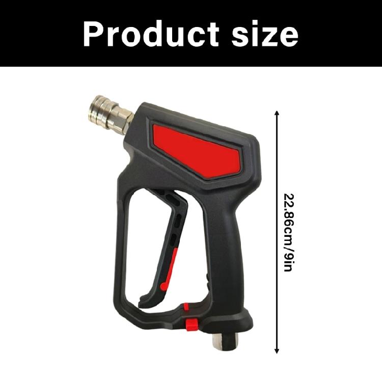 Quick Release Water Sprayers 3 Adapters Kits Copper Enhancing 10.5GPM High Pressure Washer Guns Car Washing Accessory
