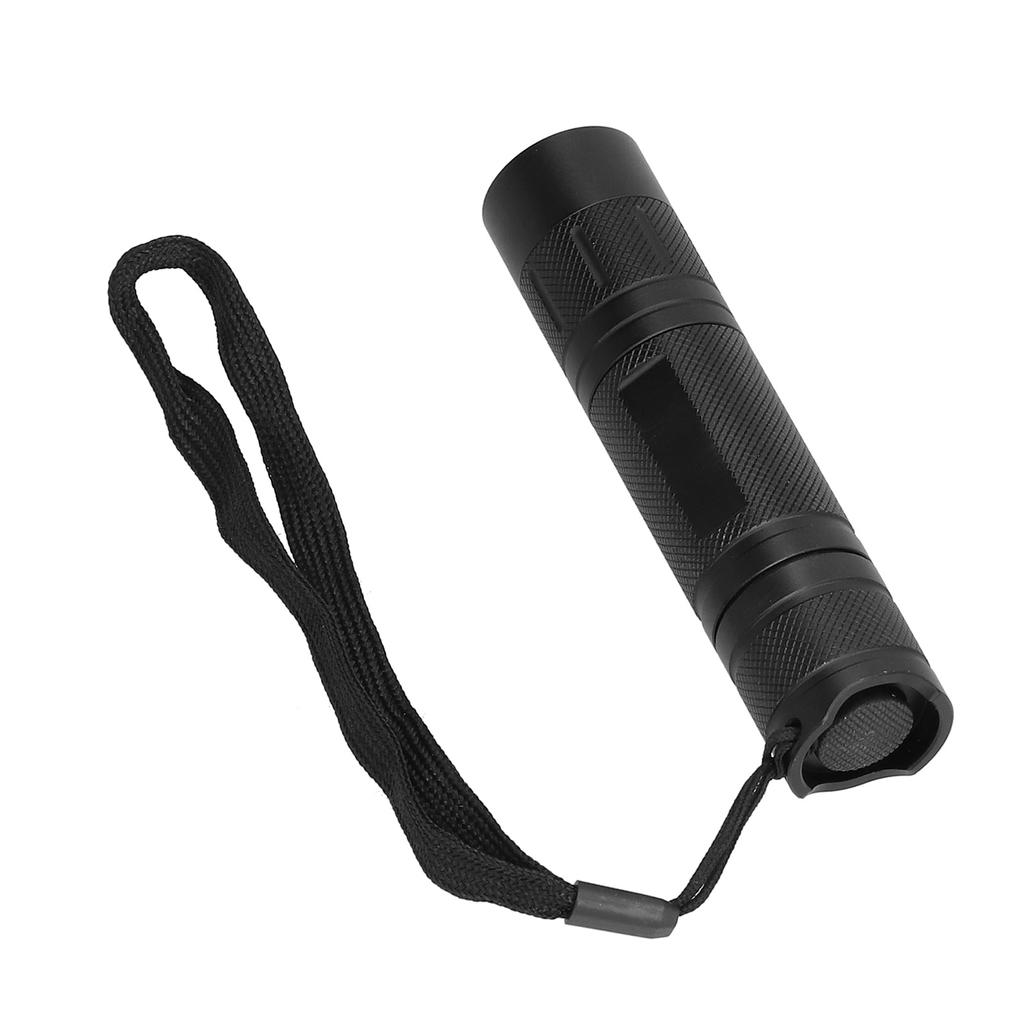 UV Flashlight Battery Powered LED UV365 Black Light Detector for Coin Stamp Collection