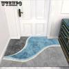 Door Mat Entrance Door Mat Household Floor Mat Light Luxury Nordic Bedroom Bathroom Toilet