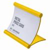 Aluminum Alloy Desktop Price Tag Stand Pull-out Label Display Stand Table Sign Holder  Restaurant