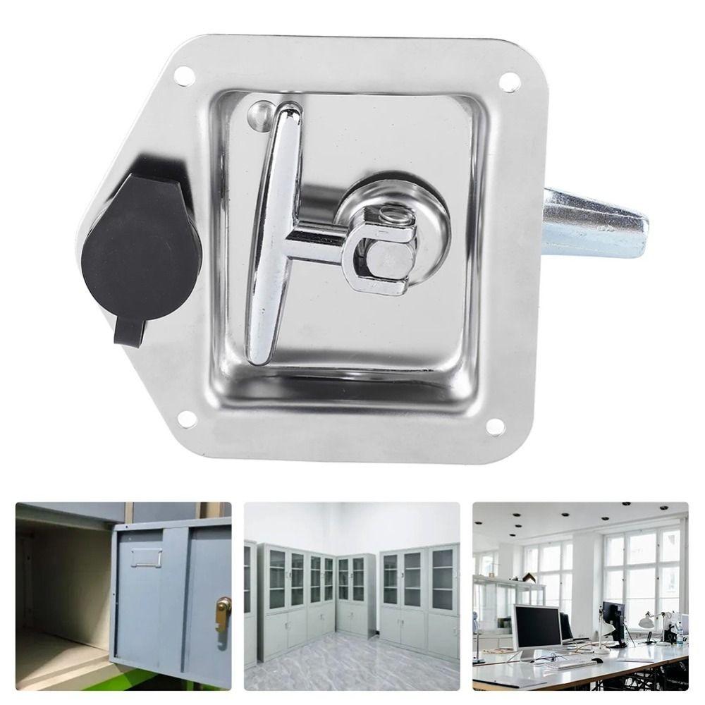 Heavy Duty T-handle Lock Compact Trailer Door Lock User Convenience Stainless Steel Lock  Trailers