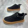 Fashion Platform Sneakers for Men Casual High-Top Shoes Flat Non-Slip Sport Running Spring New