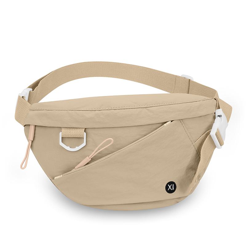 

Женская водонепроницаемая поясная сумка большой вместимости, прочный износостойкий рюкзак для занятий спортом на открытом воздухе для телефона/кошелька хаки