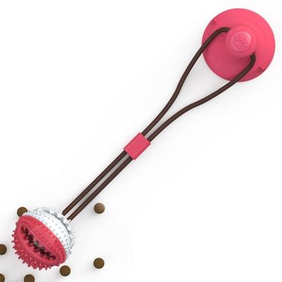 Bola de brinquedo para cachorro, bola redonda vermelha, 1 peça