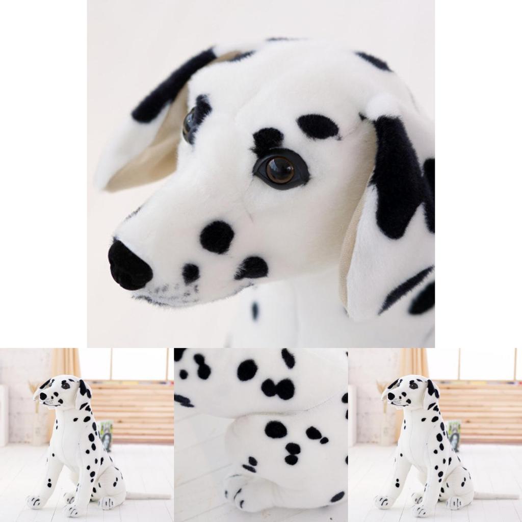 Lebensechtes Stofftier Hund Plüschtier 50cm Stehender Hund Weich und Gemütlich Kindergeschenk