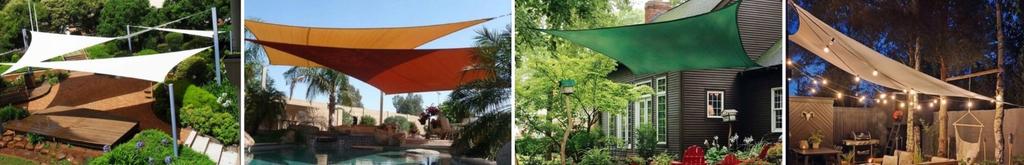 Żagiel przeciwsłoneczny parasol ogrodowy markiza 3x3x3m markiza czarny cień