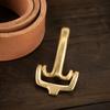 Solid Brass Brass Buckle Hardware Multi-Purpose Use Pin Buckle Set Belt Buckle Set  For Belts