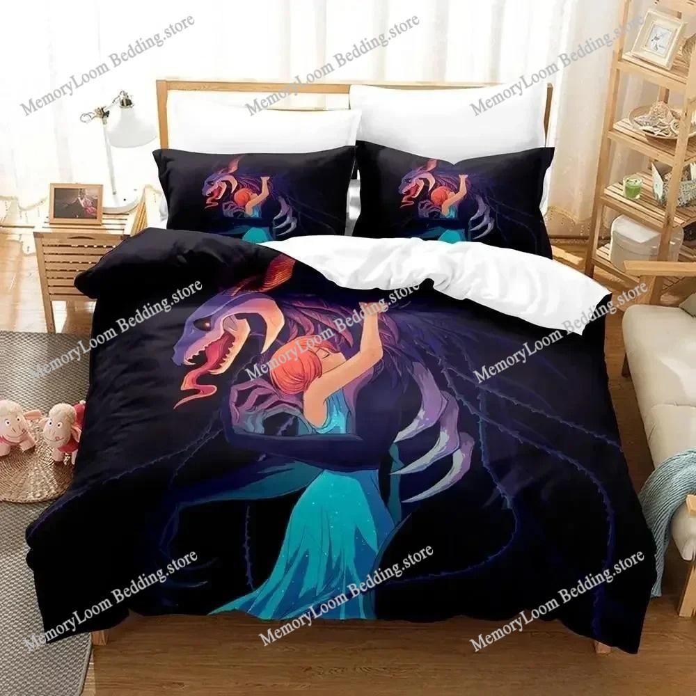 Home Textile Cartoons Fun Mahou Tsukai no Yome Duvet Cover Pillow Case Boy Girl Bedding Set King/Queen/Twin Size Soft Polyester