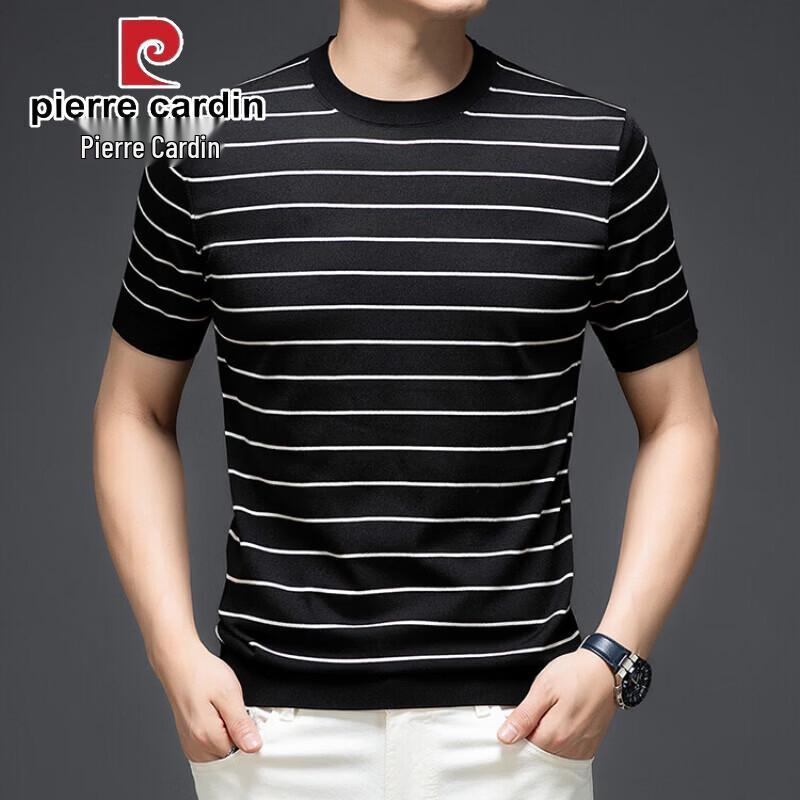 Pierre Cardin Men s Striped Short Sleeve T-Shirt 4XL