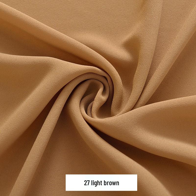 Šifonový Georgette Jednobarevná Taneční Kostýmová Látka pro Podšívku a Šaty