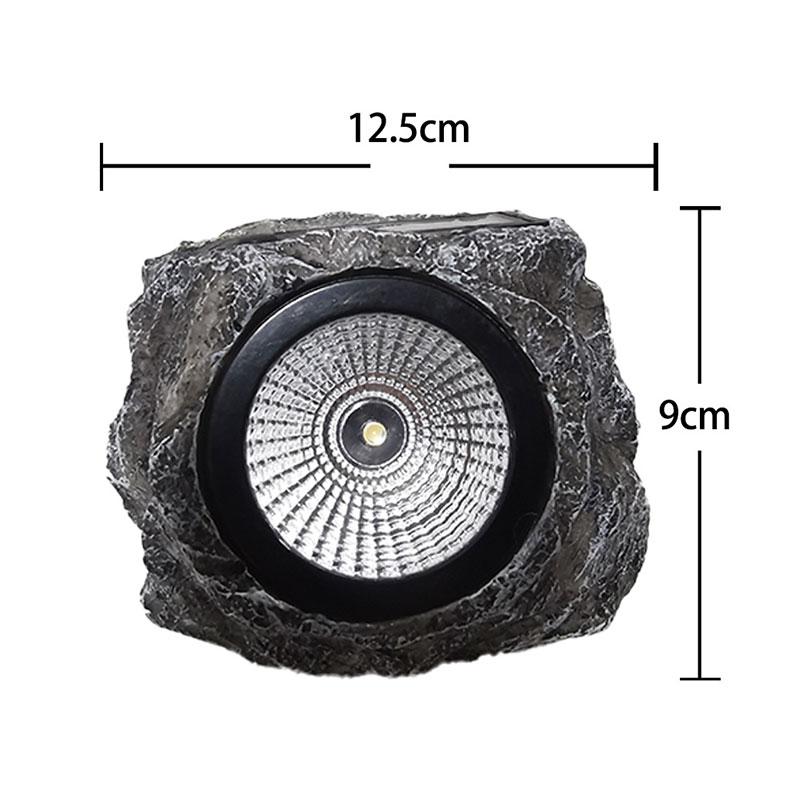 Courtyard Landscape Spotlight Outdoor Lighting Courtyard Imitation Stone Landscape Lamp Waterproof Resin Rock Stone Solar Lamp