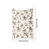Western Baby Blanket Western Cowboy Nursery Decor Rustic Tapestry Vintage Soft Bedding For Patio Apartment Car Picnic Kitchen