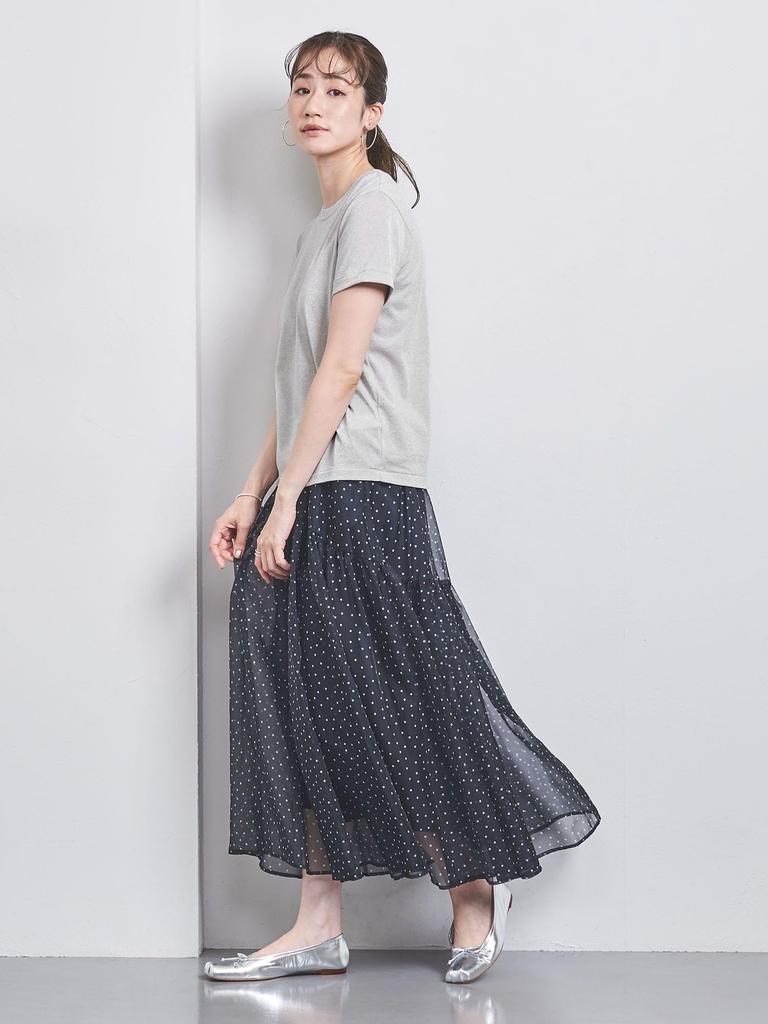 United Arrows Glitter 15172412538 0700 FREE T-Shirt SILVER(07)