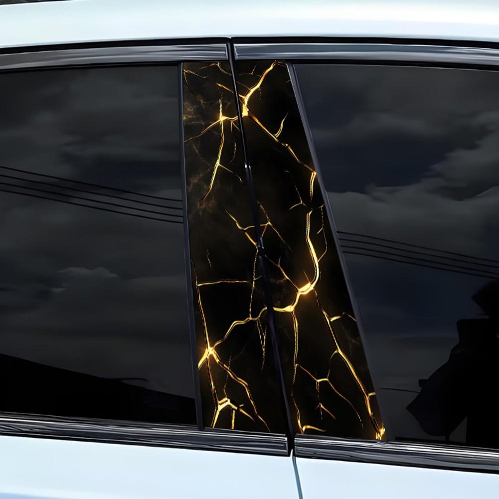 3D Car Decal B-Pillar Decoration Waterproof Sticker