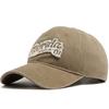 Washed Cotton Vintage Men Baseball Cap Letter Embroidery Sun Caps Summer Casual Outdoor Women's Visor Hat Fashion Hip Hop Hats