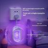 Zanzariera Elettrica da Spina con Attrazione a Luce UV Design a Basso Rumore Lampada Zanzariera
