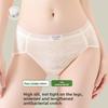 Women Summer Thin New Pure Cotton Antibacterial Crotch Seamless Triangle Briefs