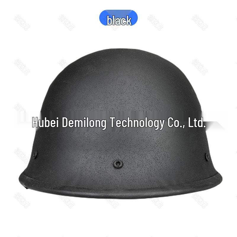 GK80 Steel Helmet with Camouflage Cover - Level 1 Anti-riot Protection, 2KG Tactical Security & Labor Protection Helmet