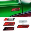 Metal Car Trunk Front Grille Emblem Sticker for M-ustang 3 F-iesta F-ocus M-ondeo K-uga R-anger Auto Decal Exterior Accessories