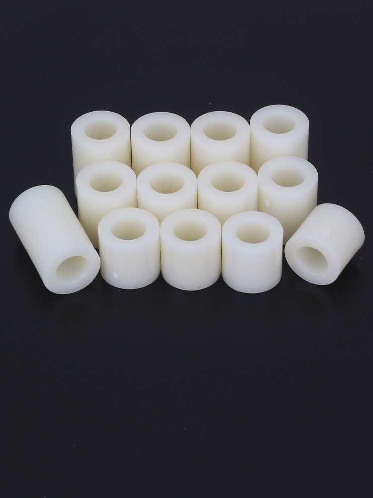 

ABS Nylon Pipe Gasket: Cylindrical Support Sleeve & Washer (M2-M10) Outer Diameter*Inner Diameter*Height(mm)