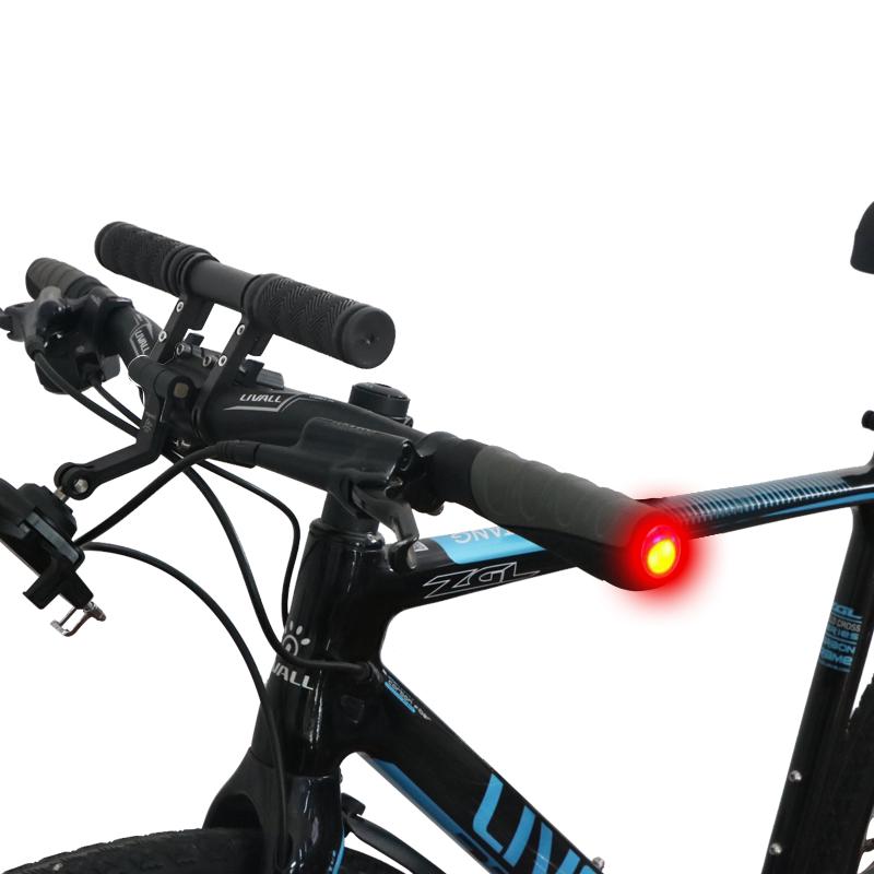 2pcs/lot Bike Handlebar Light LED Bicycle Light Turn Signal Cycling Handle Bar End Plug Safty Warning Indicator Lamps Adjustable