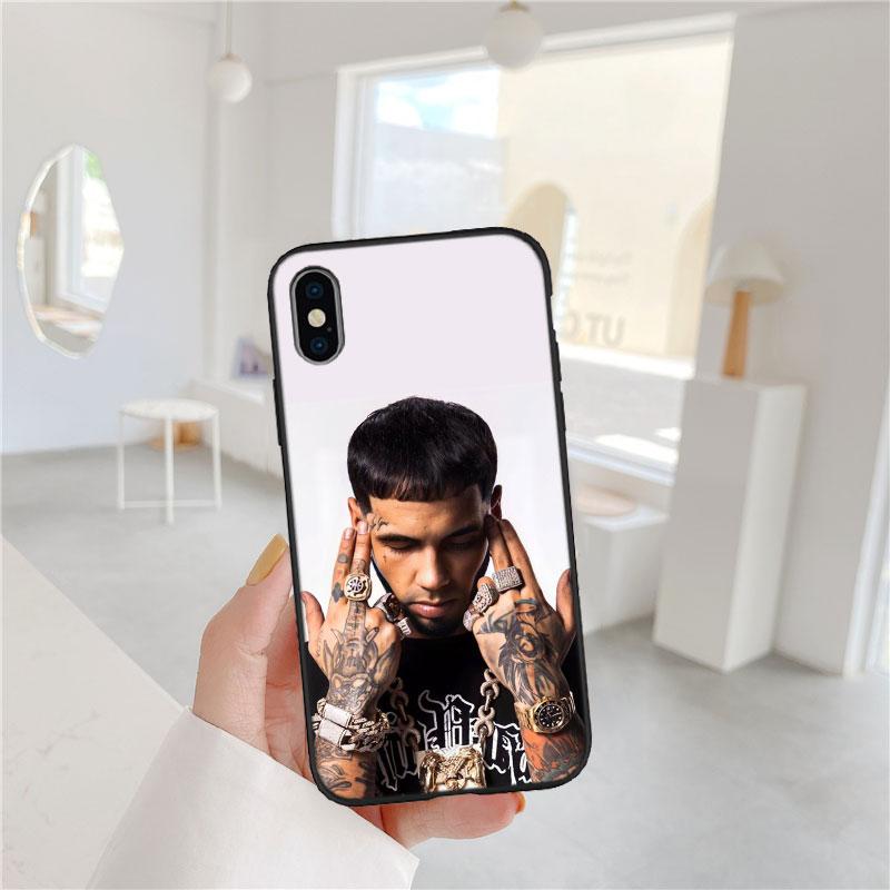 AQ7 Anuel AA Soft Shell Phone Case for Xiaomi Poco F1 M4 M5 M6 M7 X3 X6 X7 Pro GT NFC