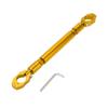 TUCKBOLD Motorcycle Handlebar Brace Crossbar Handlebar Mount Gold Tone with Wrench Adjustable 1 Set